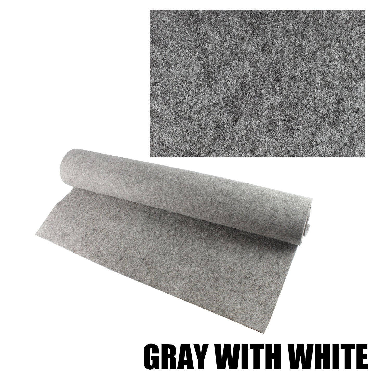 5 Color Felt Car Marine Boat Carpet Floor Rugs Tile Anti-Slip Sound Proof Custom