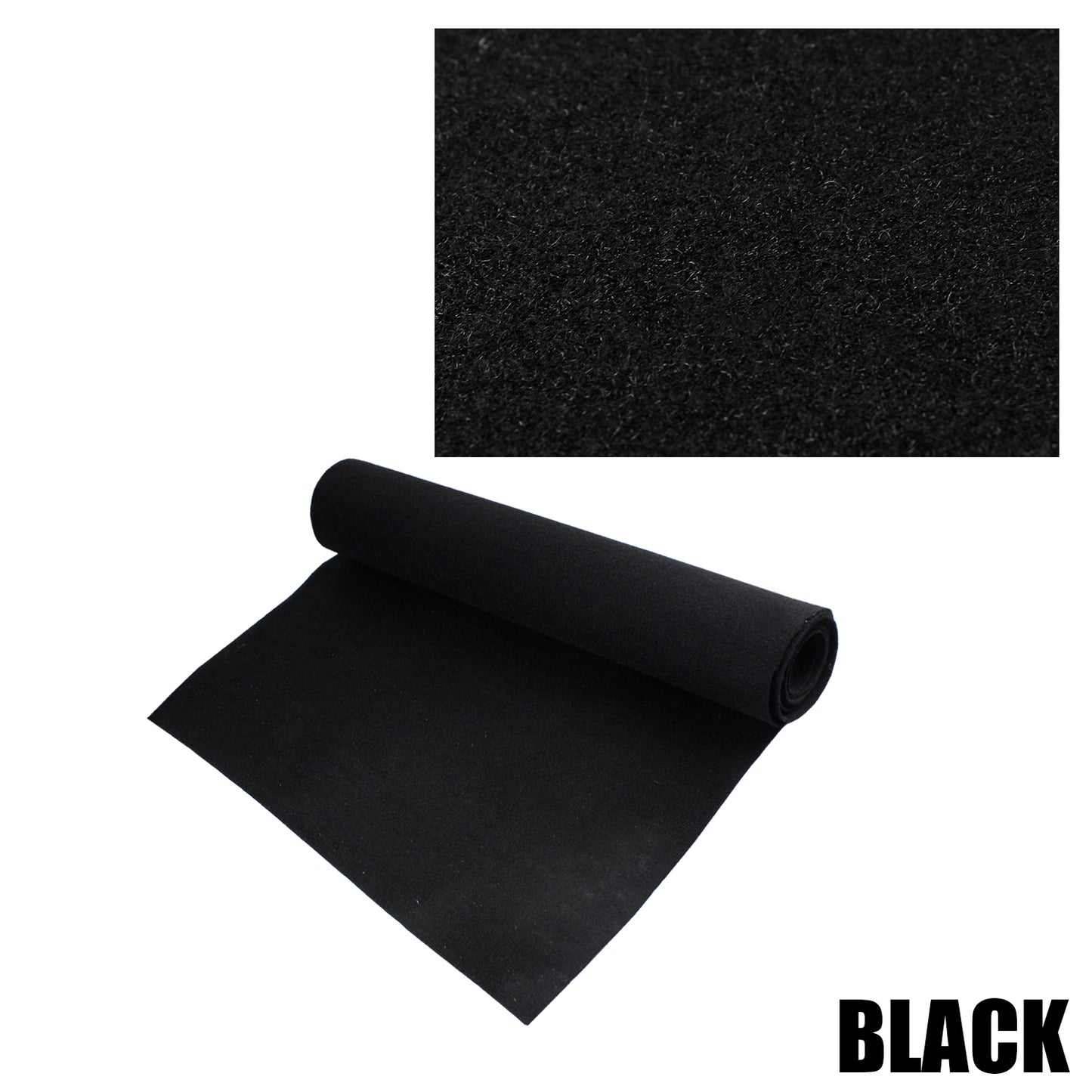5 Color Felt Car Marine Boat Carpet Floor Rugs Tile Anti-Slip Sound Proof Custom