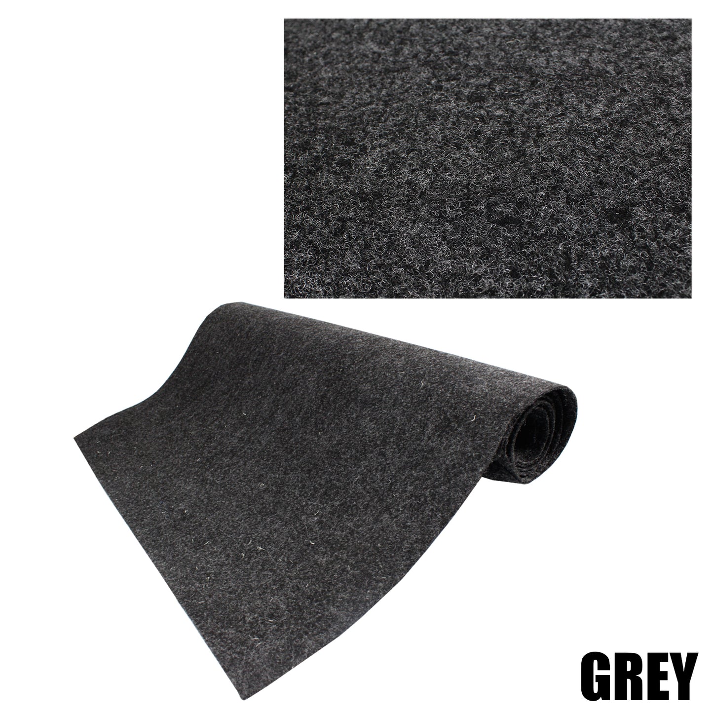 5 Color Felt Car Marine Boat Carpet Floor Rugs Tile Anti-Slip Sound Proof Custom