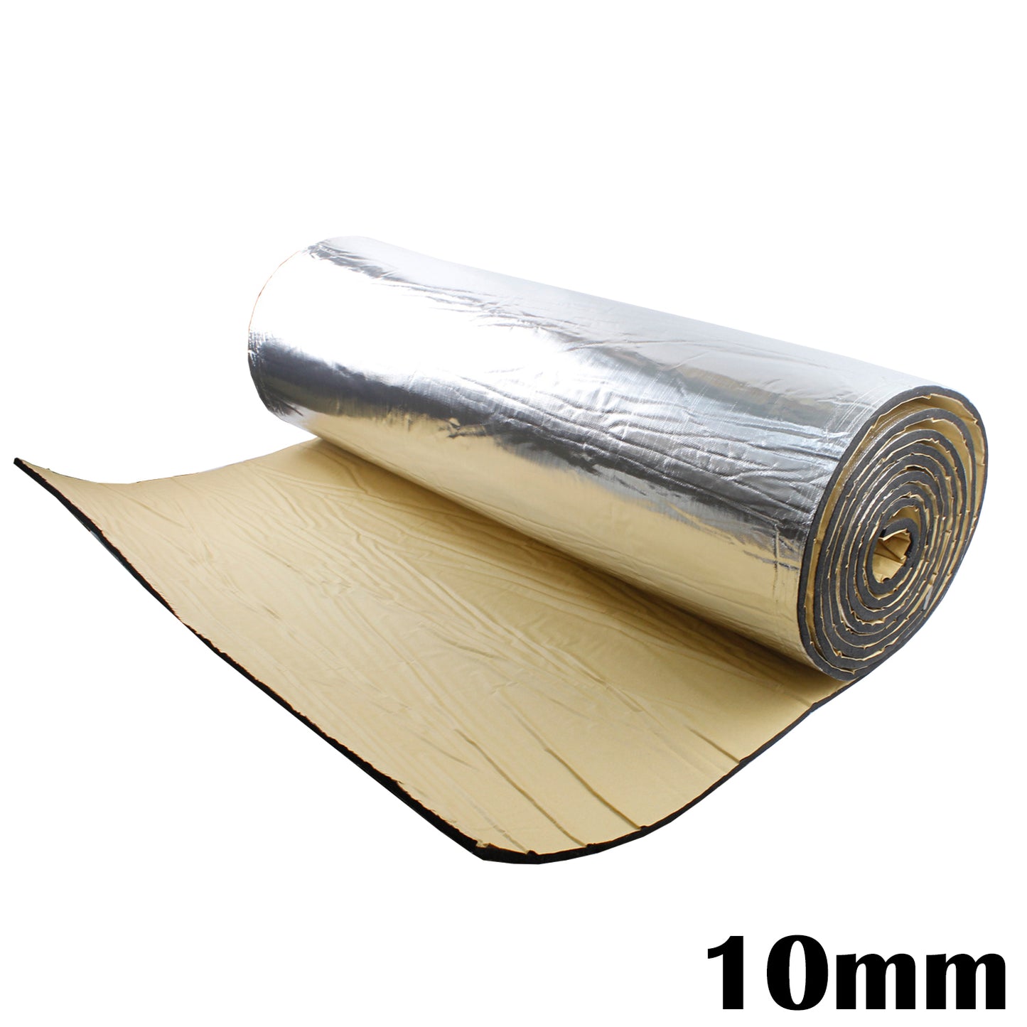 10mm Sound Deadening Materials Car Van Insulation Heat Shield Self-Adhesive