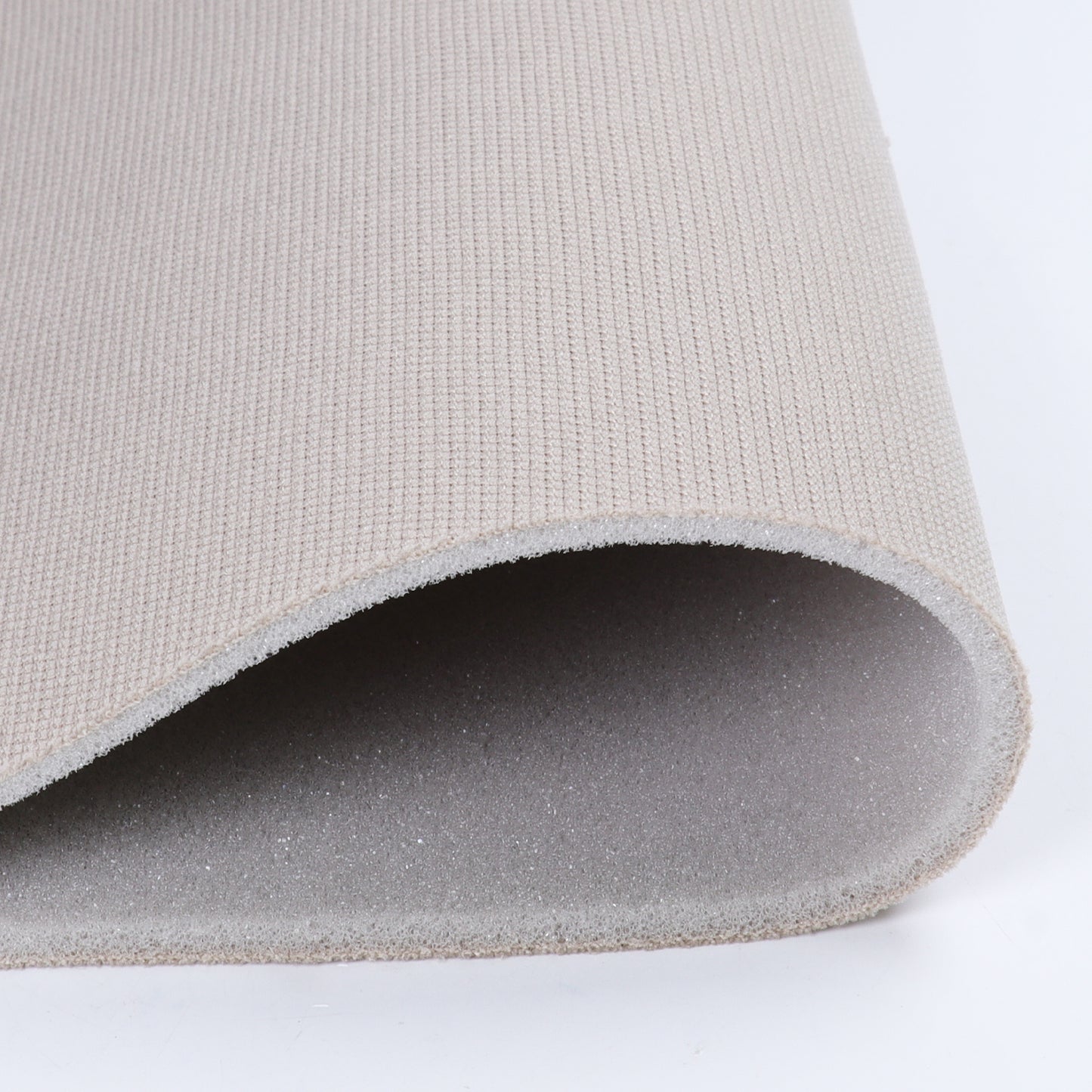 Foam Headliner Fabric Flat Knit Car Roof Lining Materials Replace Sag-Flat Knit Gray Beige