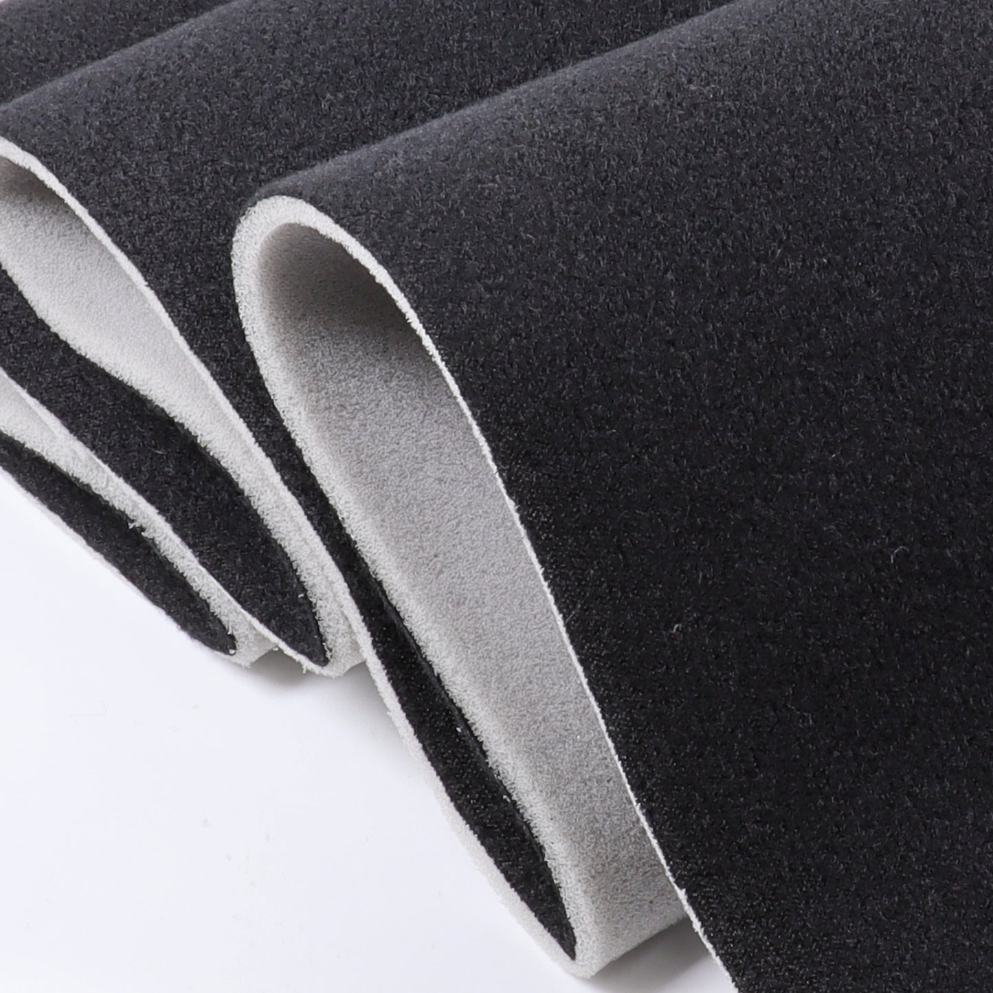 Foam Headliner Fabric Velour Car Roof Lining Materials Replace Sag-Velour Black