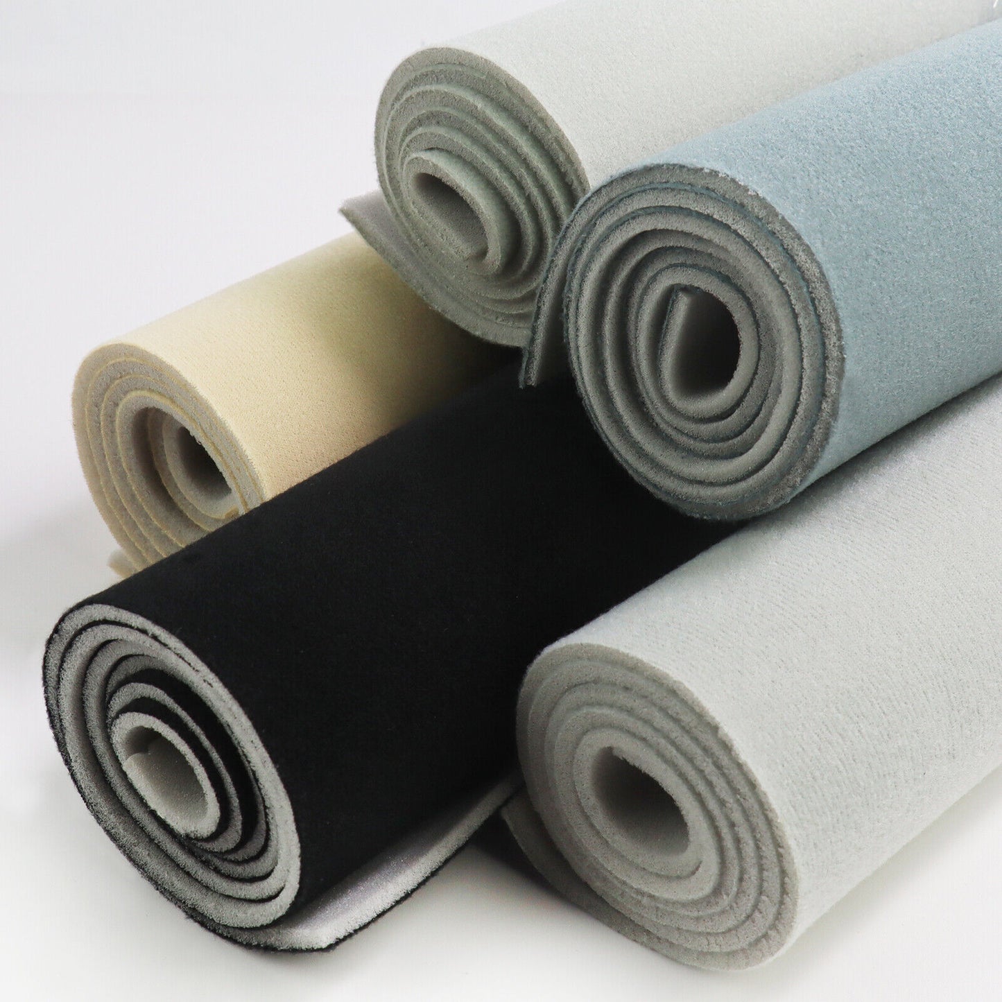 Foam Backed Headliner Fabric Sound Reduction Car Truck SUVs Roof Lining Restore