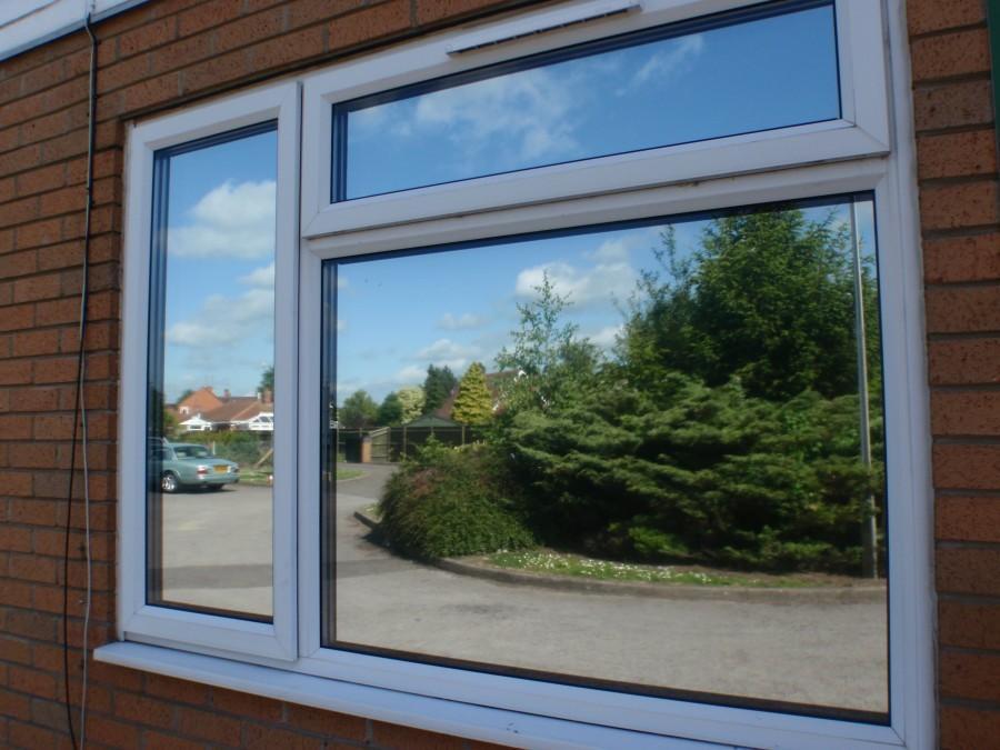 Home Tinting Privacy Window Film One Way Mirror Glass Tint Residential UV Block