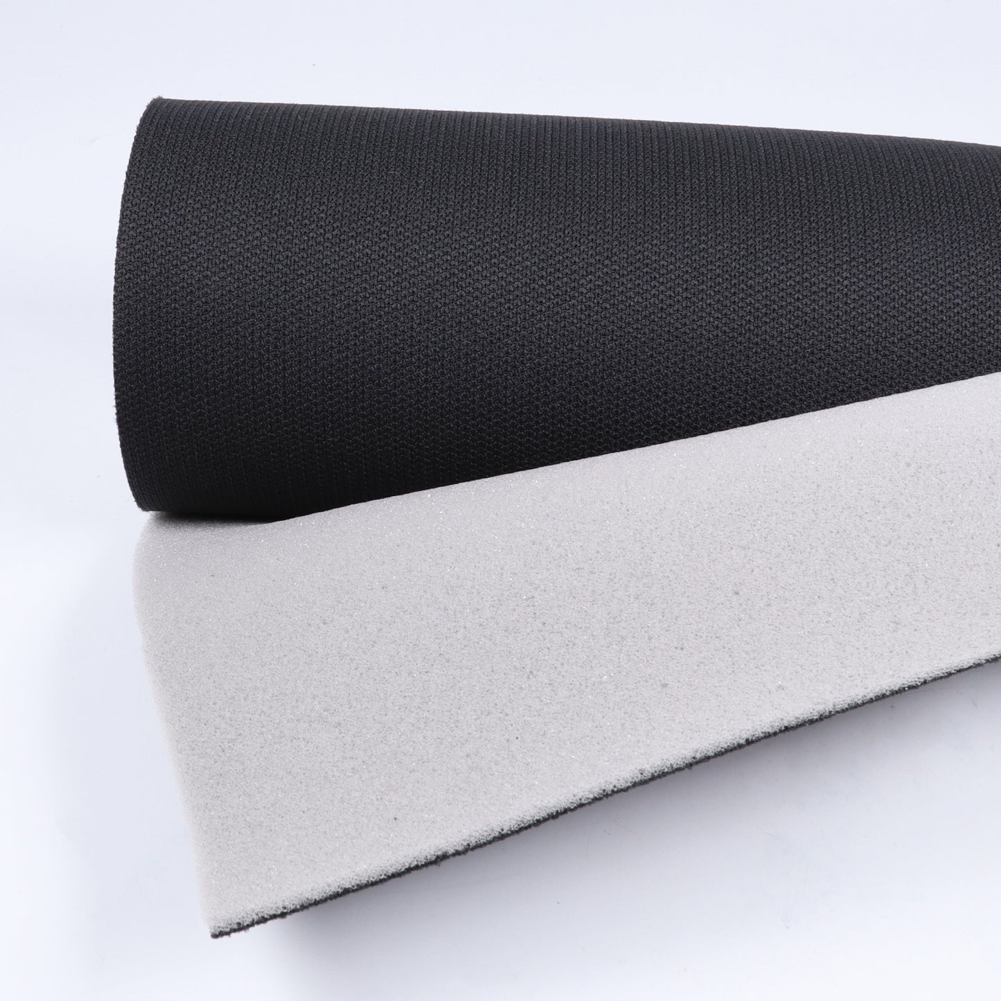 Foam Headliner Fabric Flat Knit Car Roof Lining Materials Replace Sag-Flat Knit Black