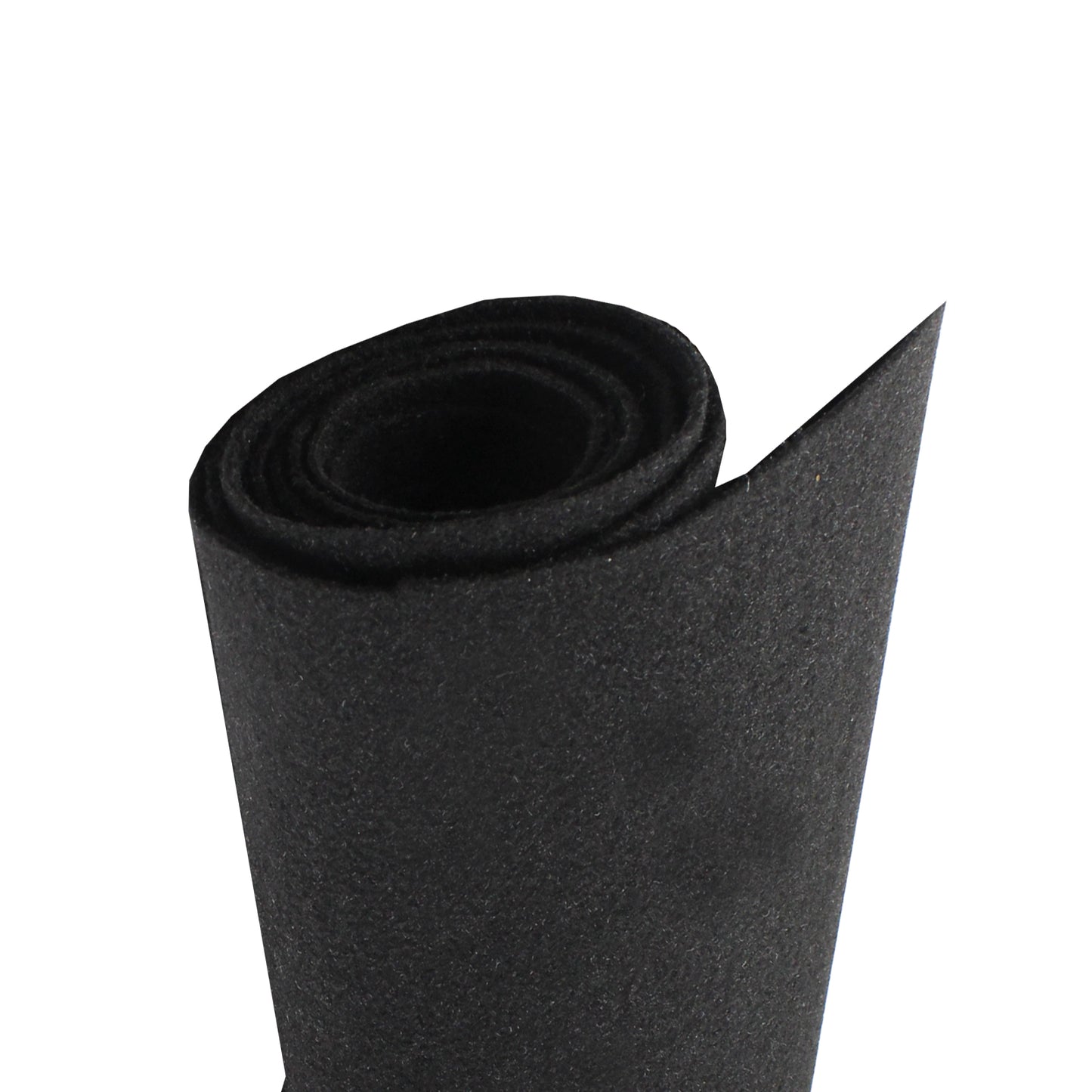Marine Deck Car Van Carpet Underfelt Underlay Garage Floor Non-Slip Repels Dirty —— Black Color