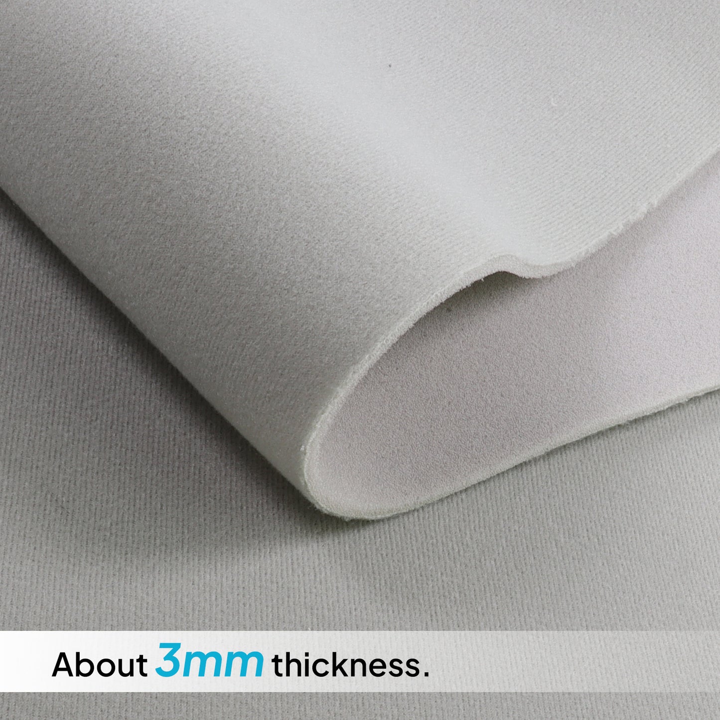 Foam Headliner Fabric Velour Car Roof Lining Materials Replace Sag-Velour Cool Gray