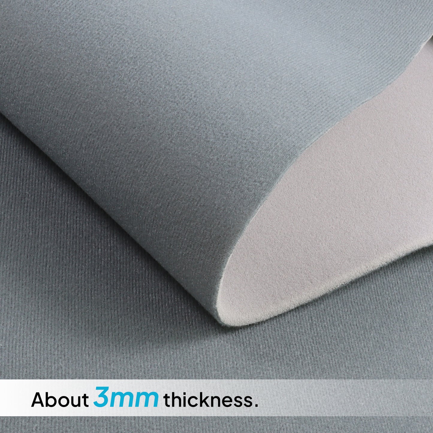 Foam Headliner Fabric Velour Car Roof Lining Materials Replace Sag-Velour Gray