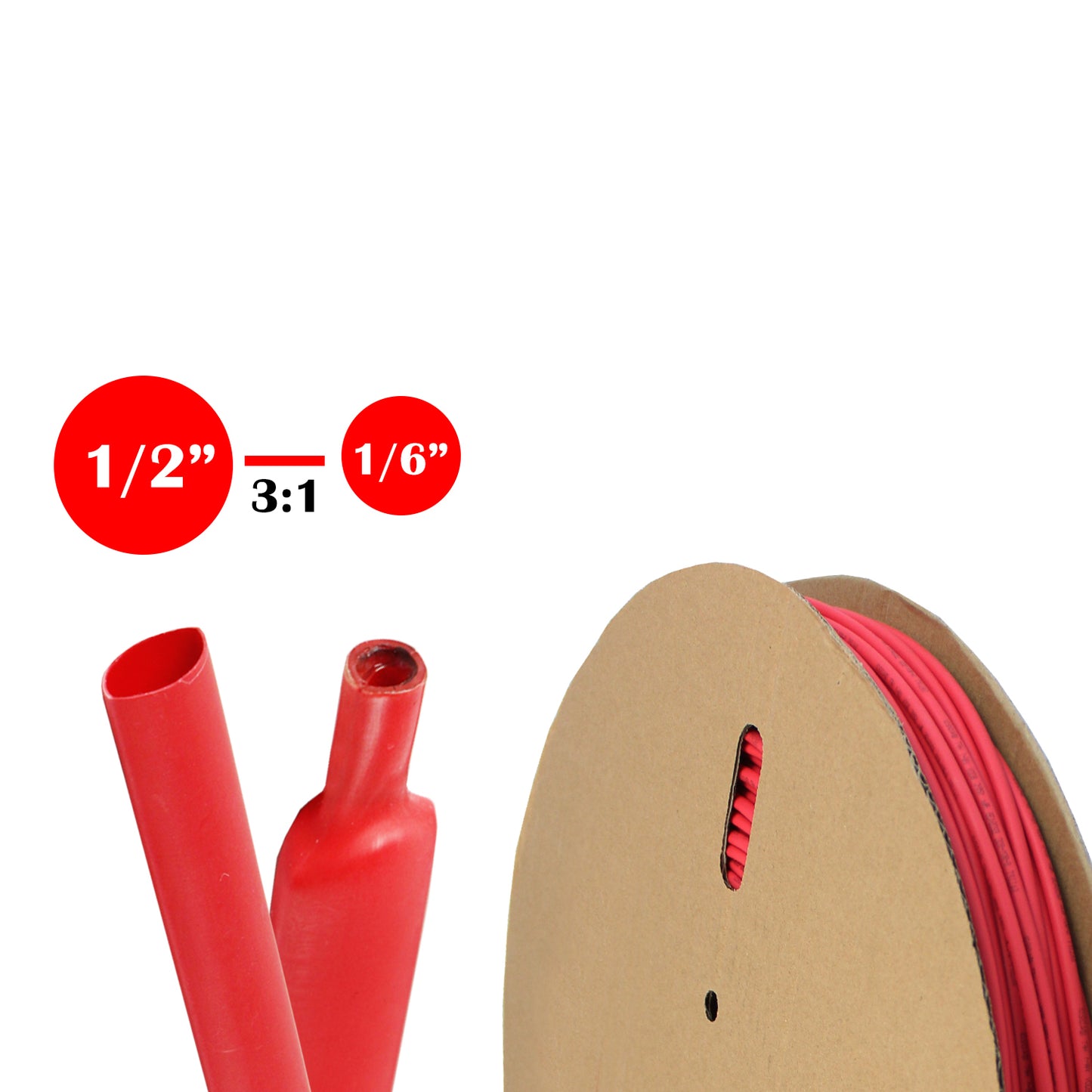 Heat Shrink Tubing 3:1 Glue Lined Heatshrink Kit Electrical Wire Cable Insulated