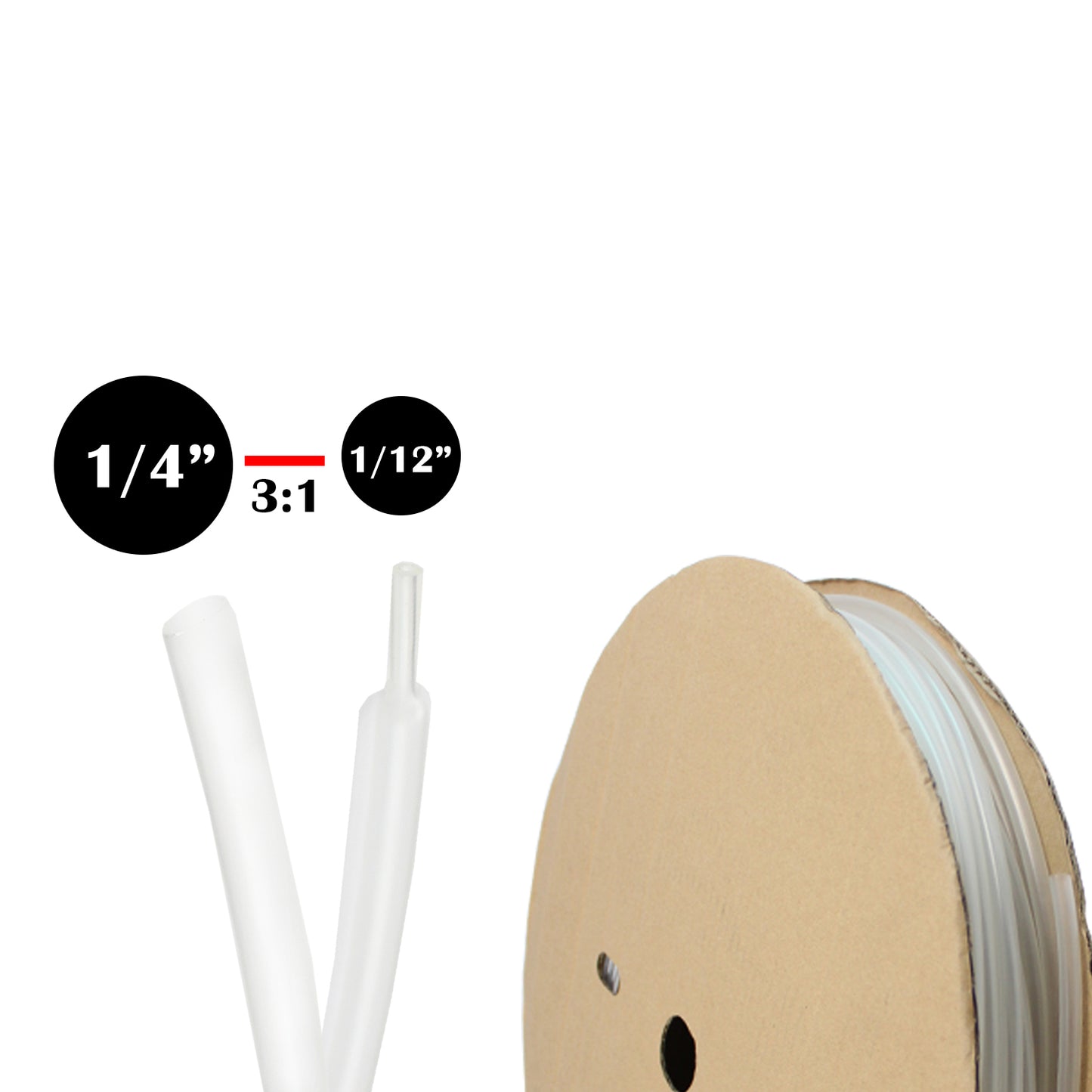 Heat Shrink Tubing 3:1 Glue Lined Heatshrink Kit Electrical Wire Cable Insulated