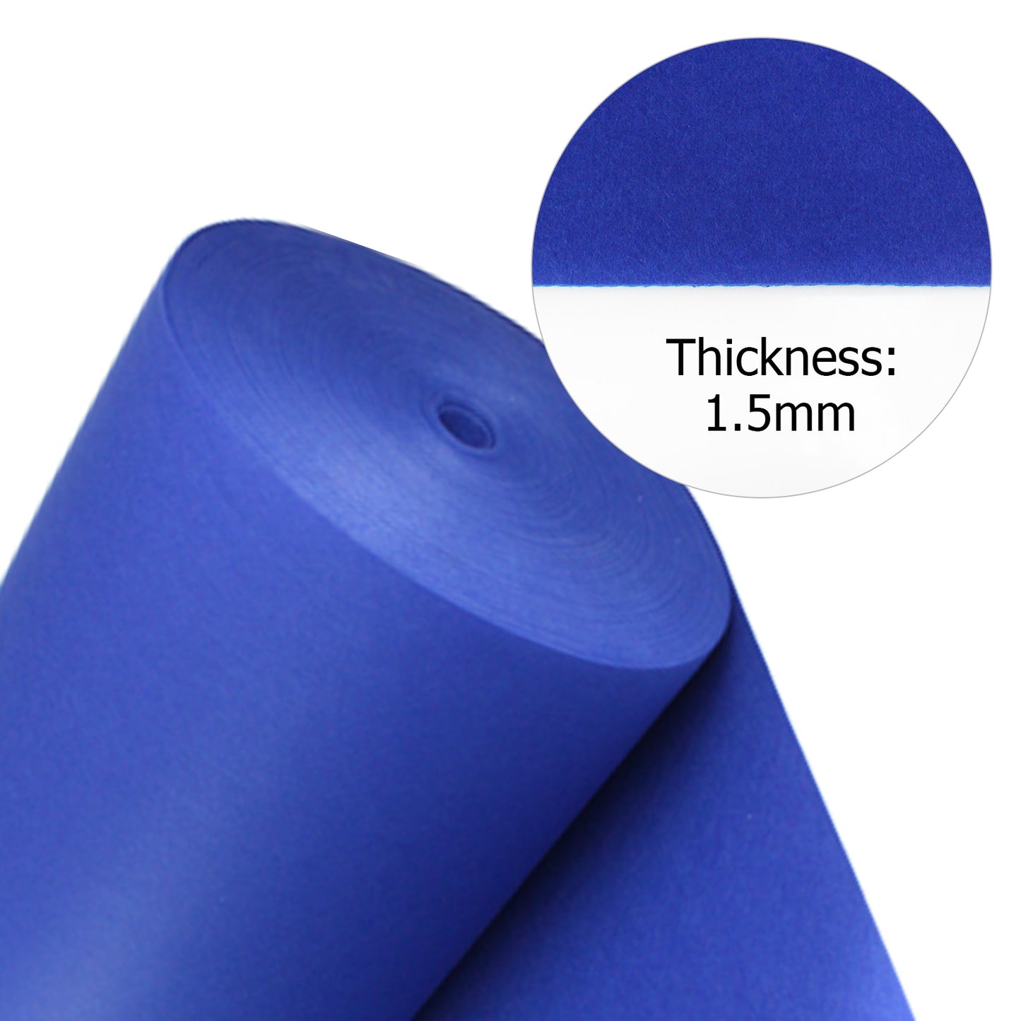 Marine Deck Car Van Carpet Underfelt Underlay Garage Floor Non-Slip Repels Dirty —— Blue Color