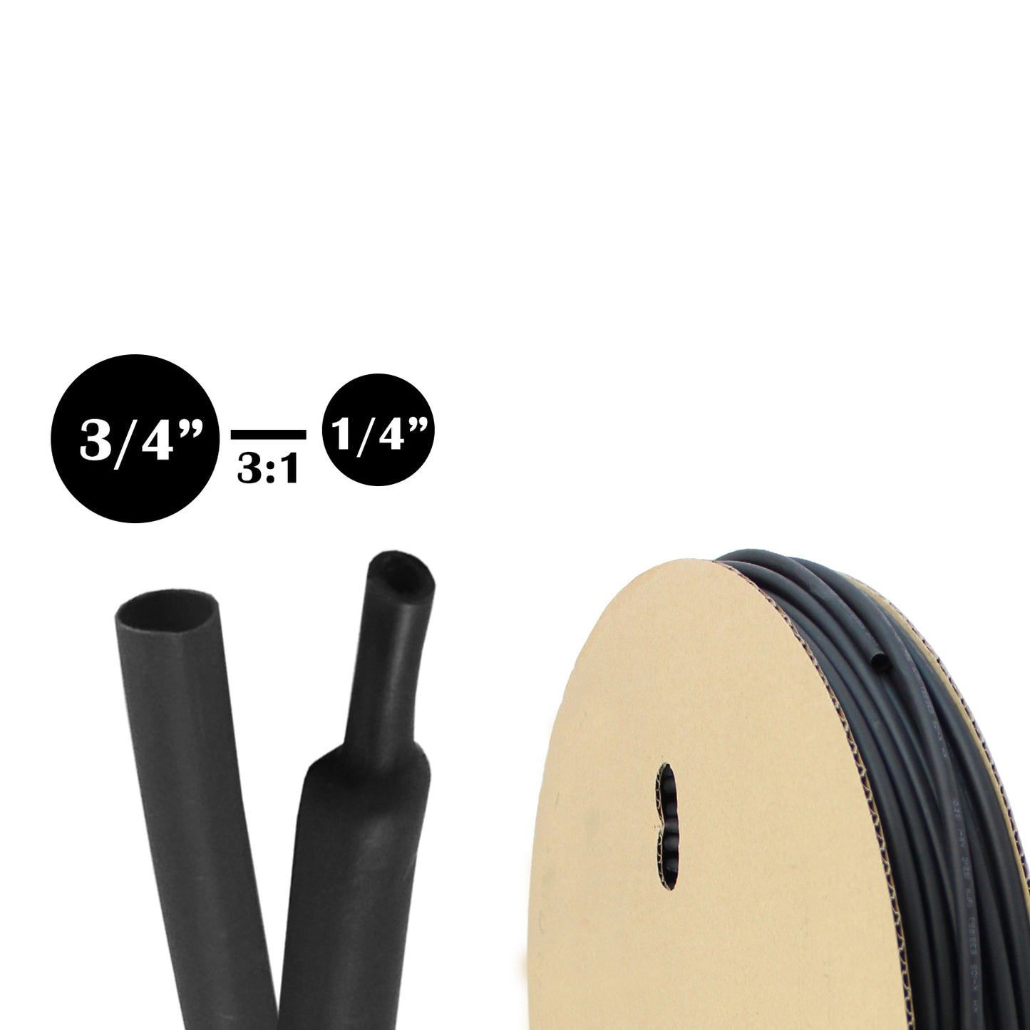 Heat Shrink Tubing 3:1 Glue Lined Heatshrink Kit Electrical Wire Cable Insulated