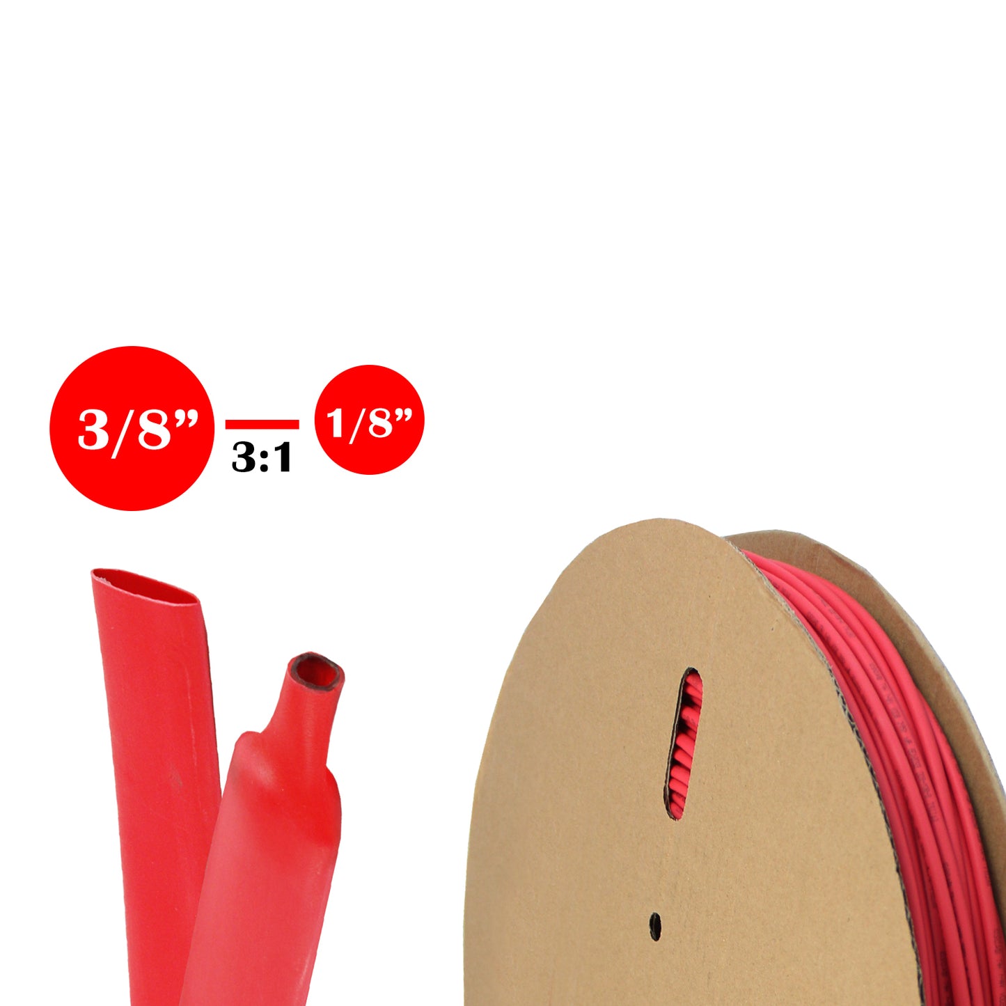Heat Shrink Tubing 3:1 Glue Lined Heatshrink Kit Electrical Wire Cable Insulated