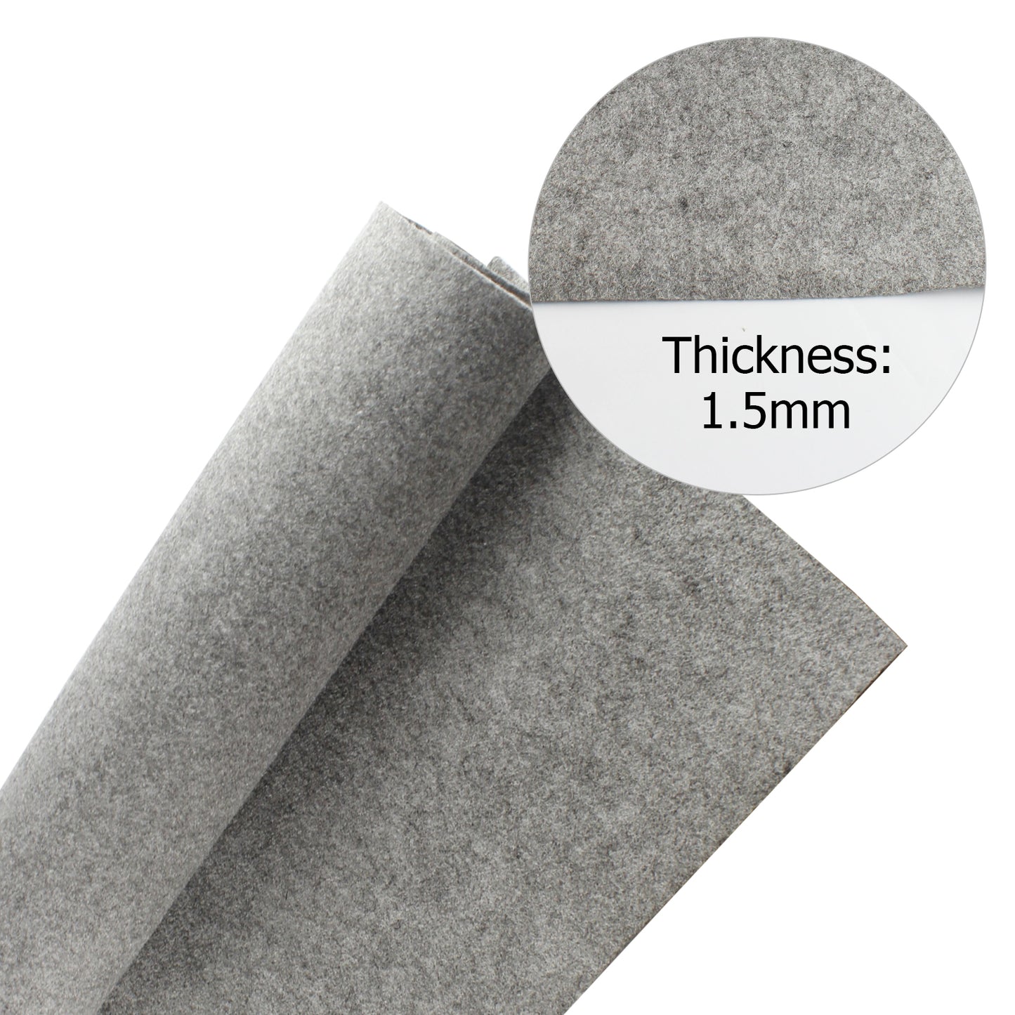 Marine Deck Car Van Carpet Underfelt Underlay Garage Floor Non-Slip Repels Dirty —— Gray w/white Color