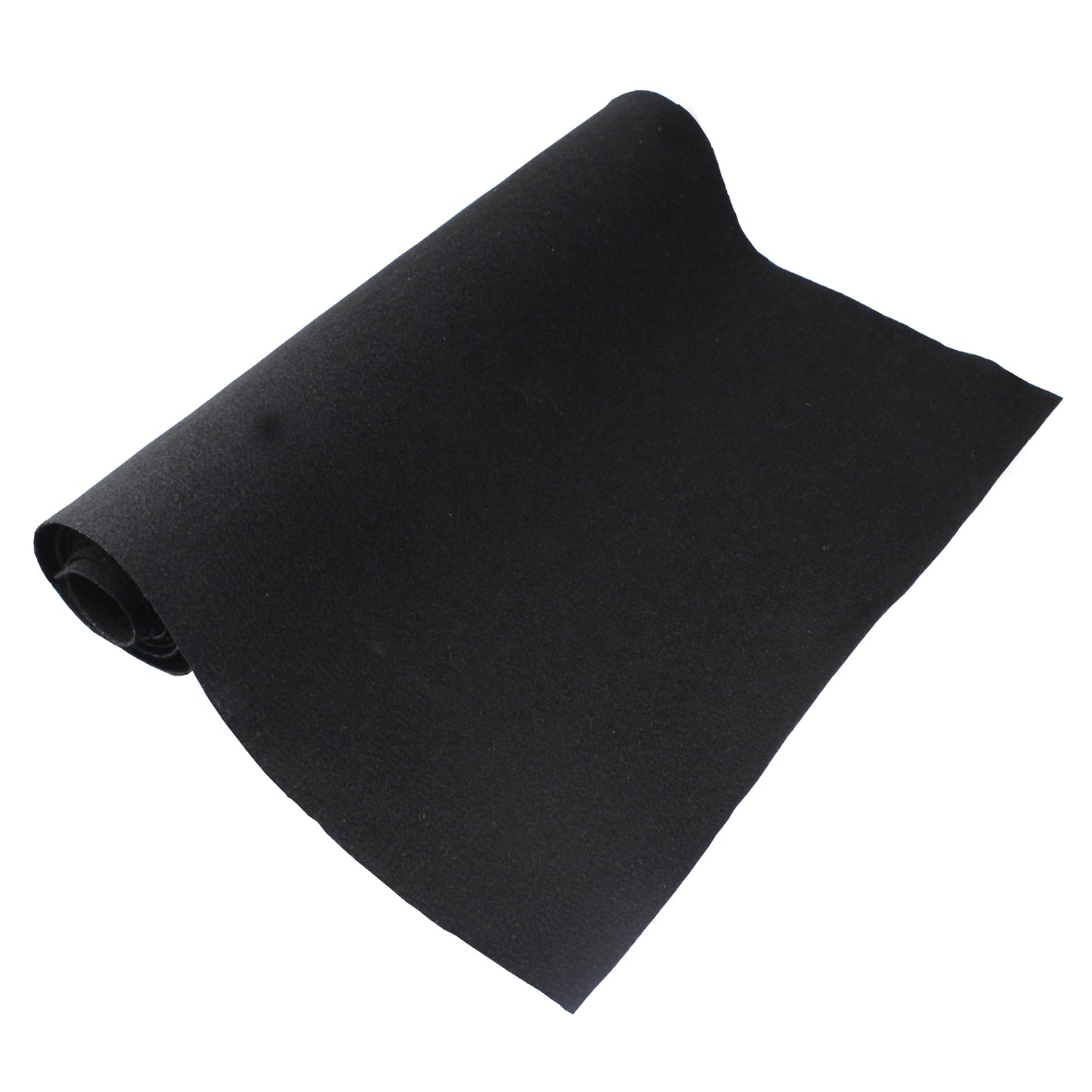 Marine Deck Car Van Carpet Underfelt Underlay Garage Floor Non-Slip Repels Dirty —— Black Color