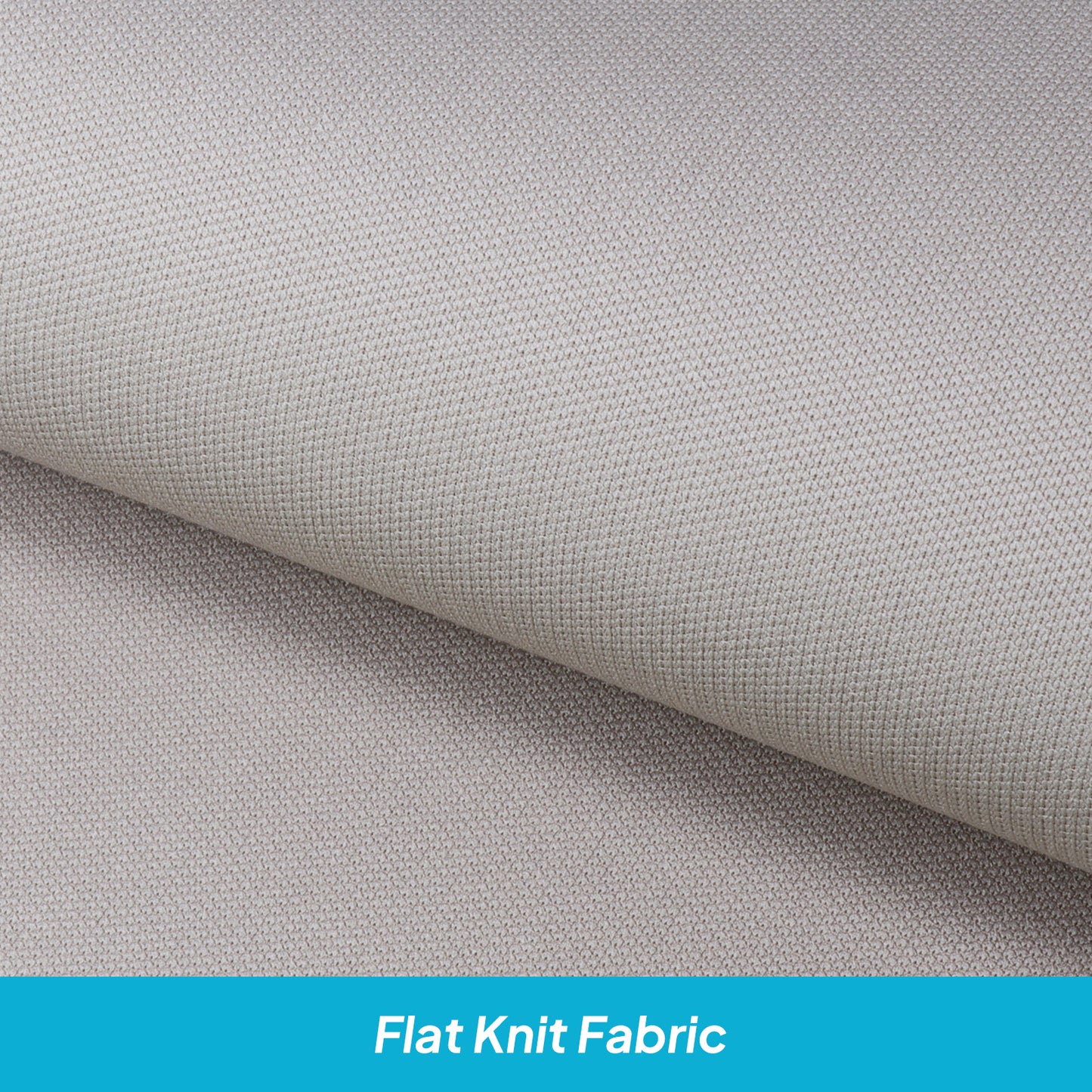 Foam Headliner Fabric Flat Knit Car Roof Lining Materials Replace Sag-Flat Knit Gray Beige