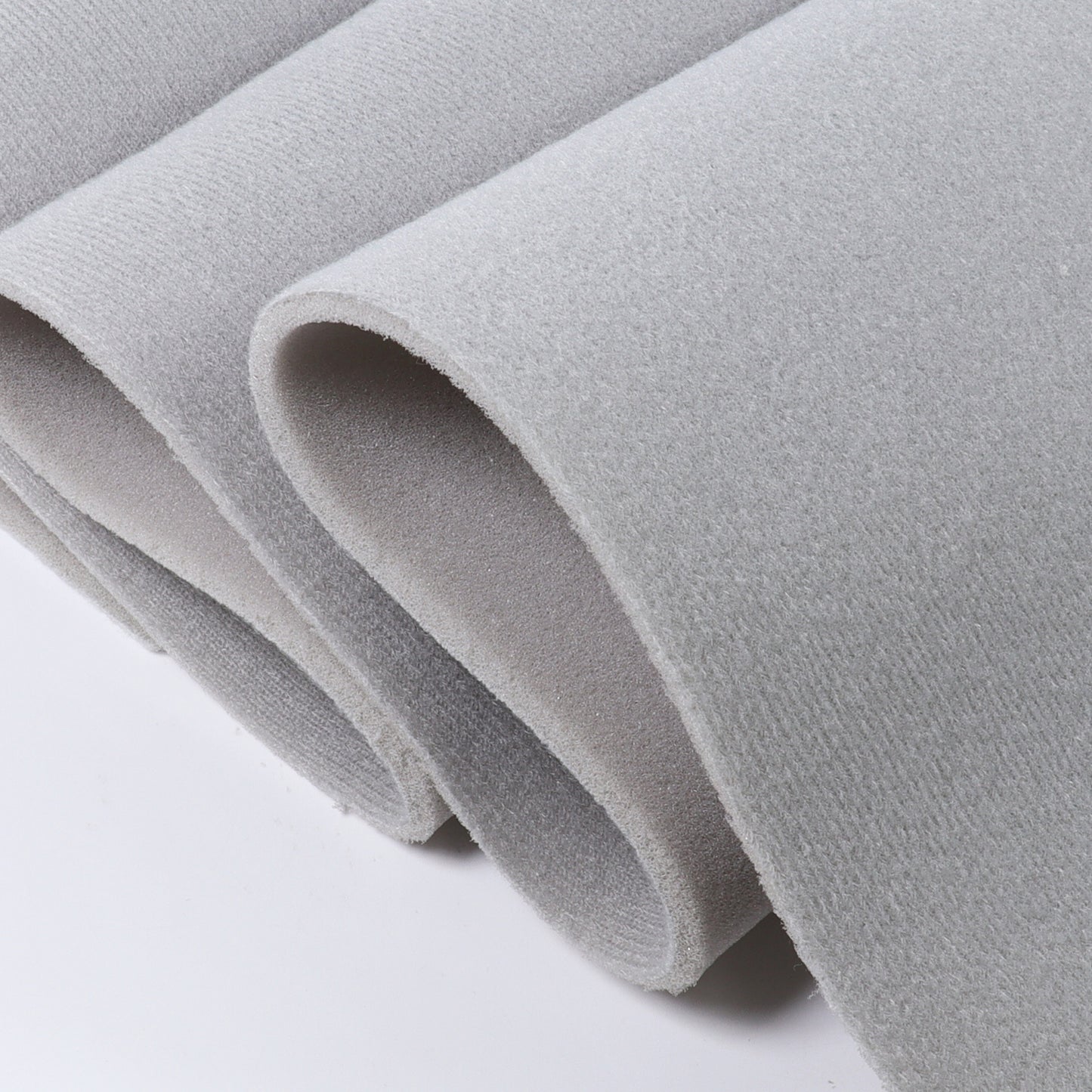Foam Headliner Fabric Velour Car Roof Lining Materials Replace Sag-Velour Light Grey