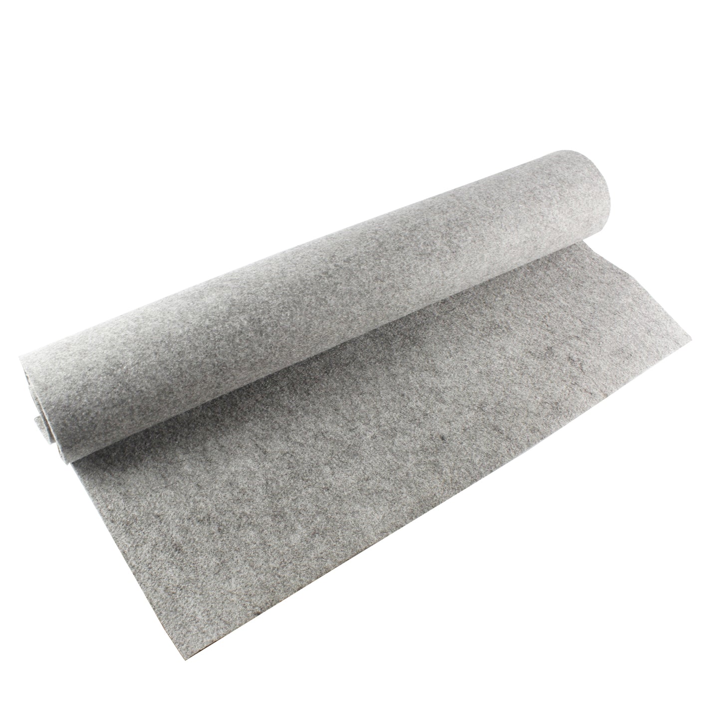 Marine Deck Car Van Carpet Underfelt Underlay Garage Floor Non-Slip Repels Dirty —— Gray w/white Color