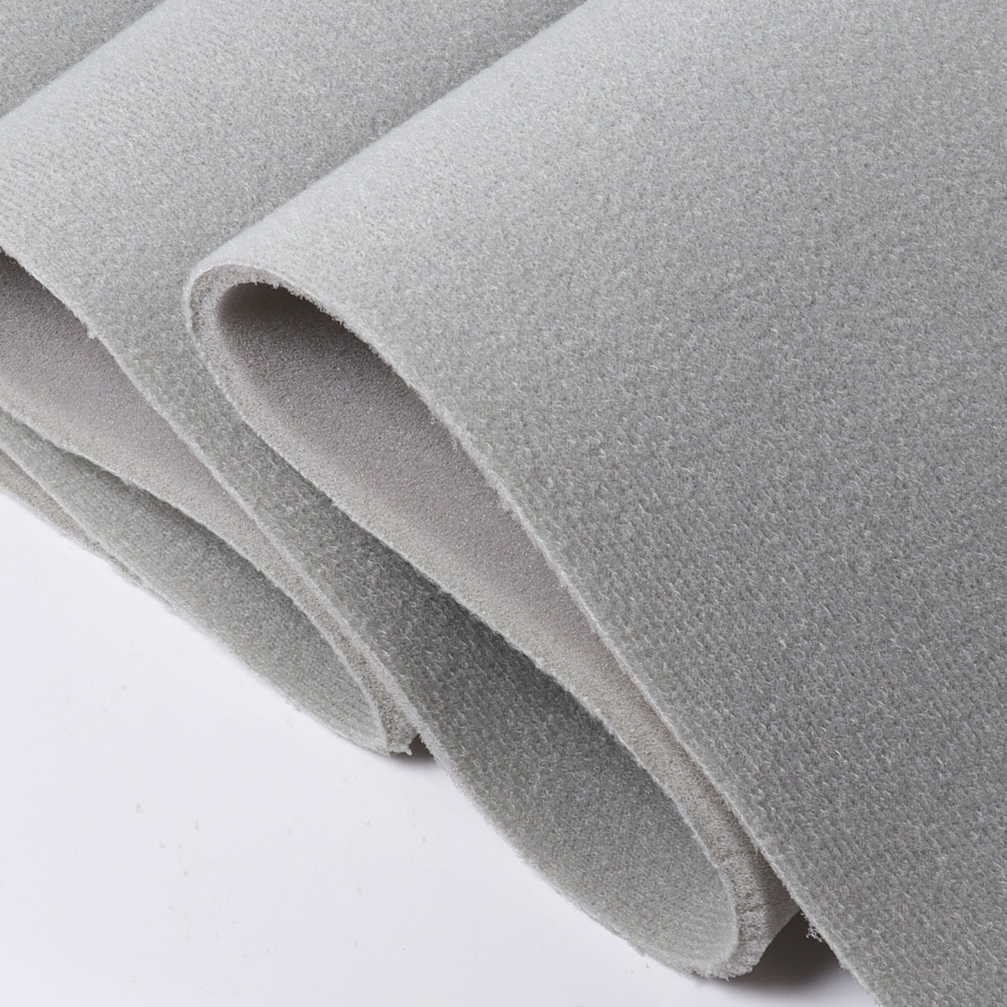 Foam Headliner Fabric Velour Car Roof Lining Materials Replace Sag-Velour Cool Gray