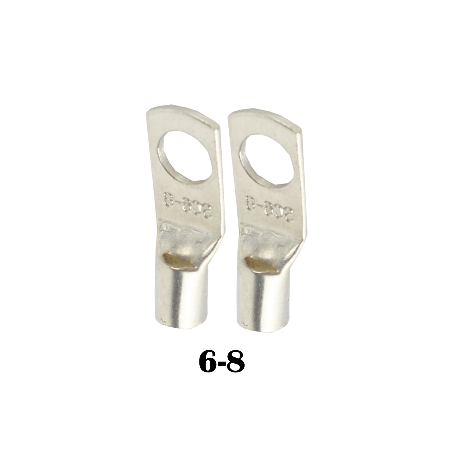 Battery Cable Lug Marine Grade Copper Terminals Tube Wire Connector Crimp Ring