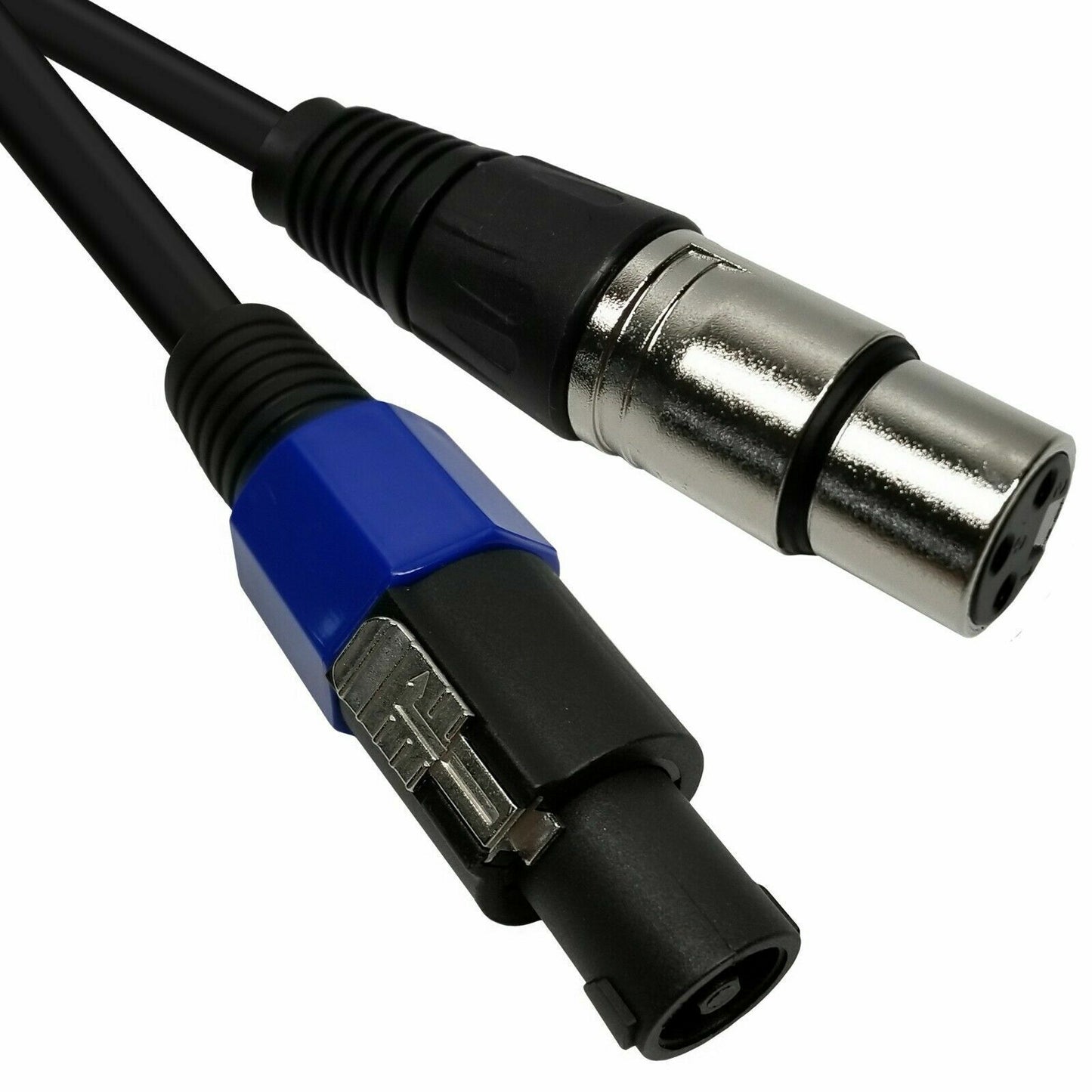 5PCS Speakon Wire 3Meter Audio Amplifier Connection Cord, DJ/PA Speaker Wire