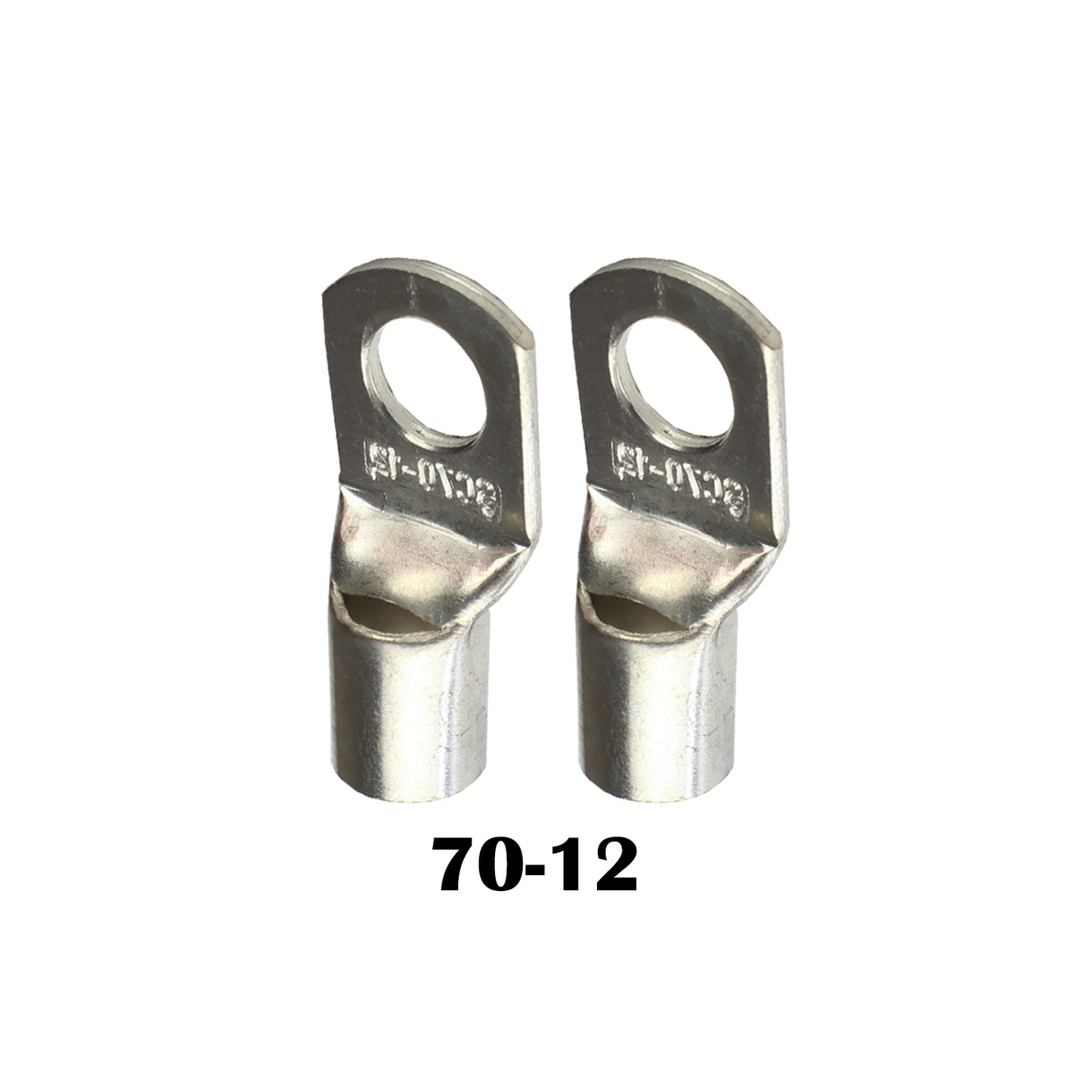 Battery Cable Lug Marine Grade Copper Terminals Tube Wire Connector Crimp Ring