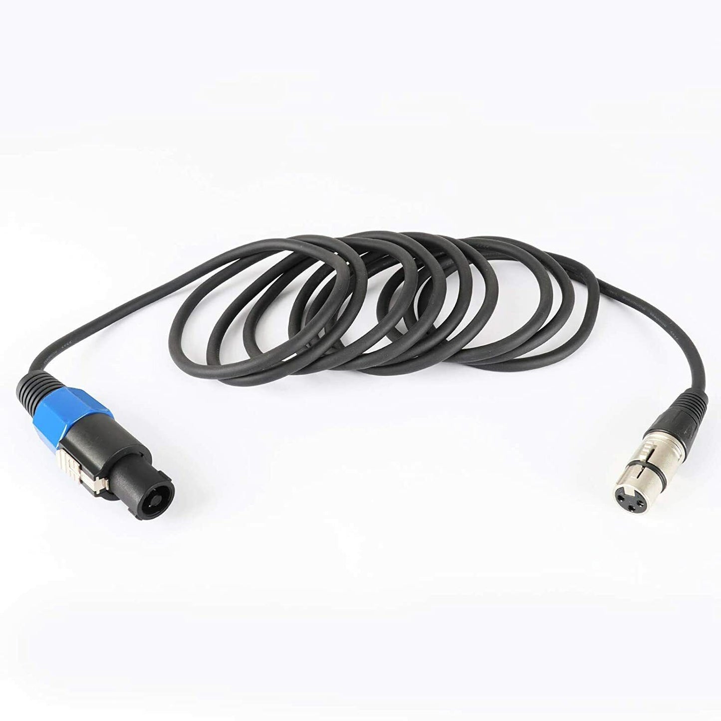 5PCS Speakon Wire 3Meter Audio Amplifier Connection Cord, DJ/PA Speaker Wire