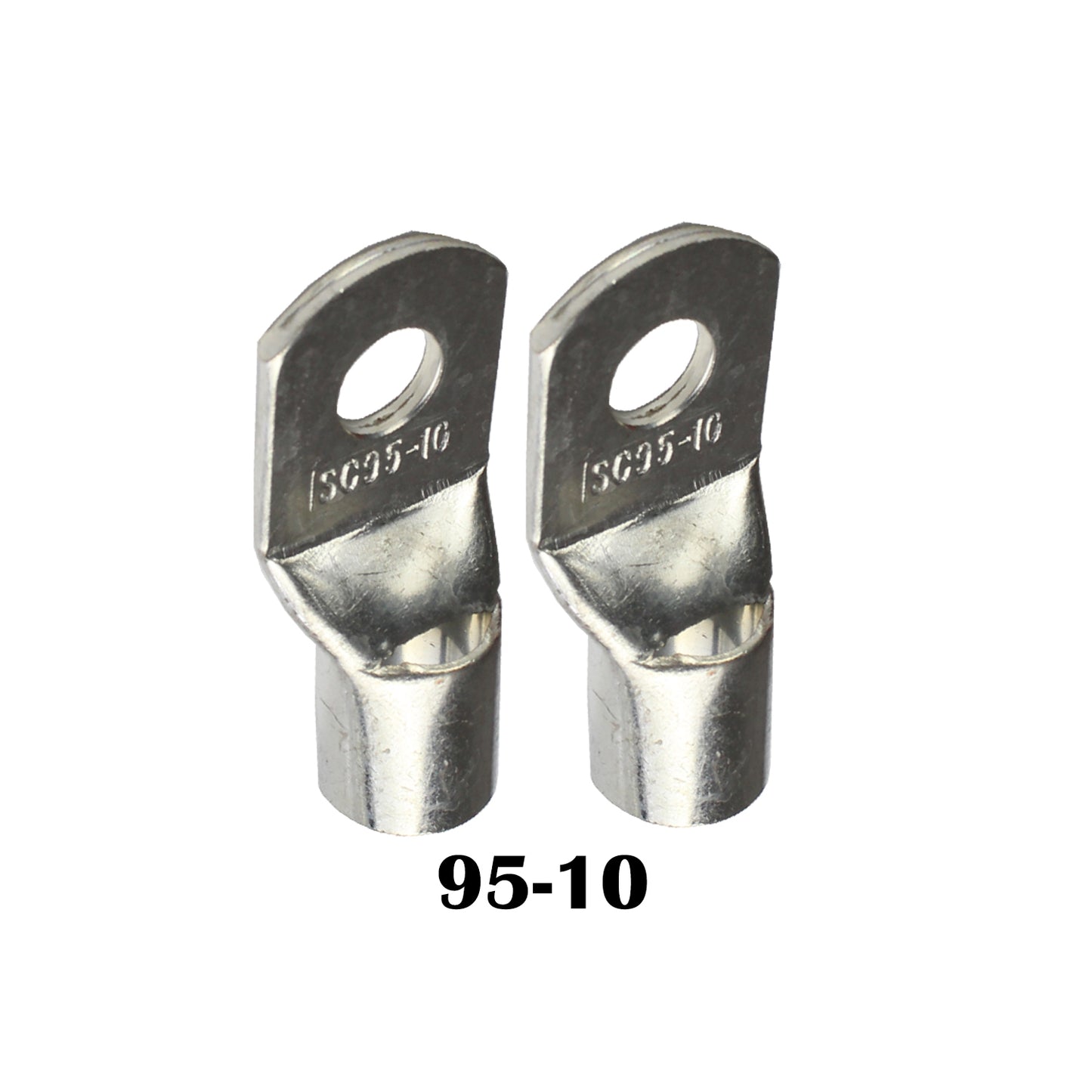 Battery Cable Lug Marine Grade Copper Terminals Tube Wire Connector Crimp Ring