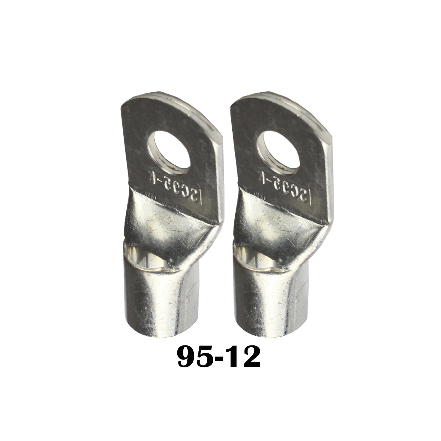 Battery Cable Lug Marine Grade Copper Terminals Tube Wire Connector Crimp Ring