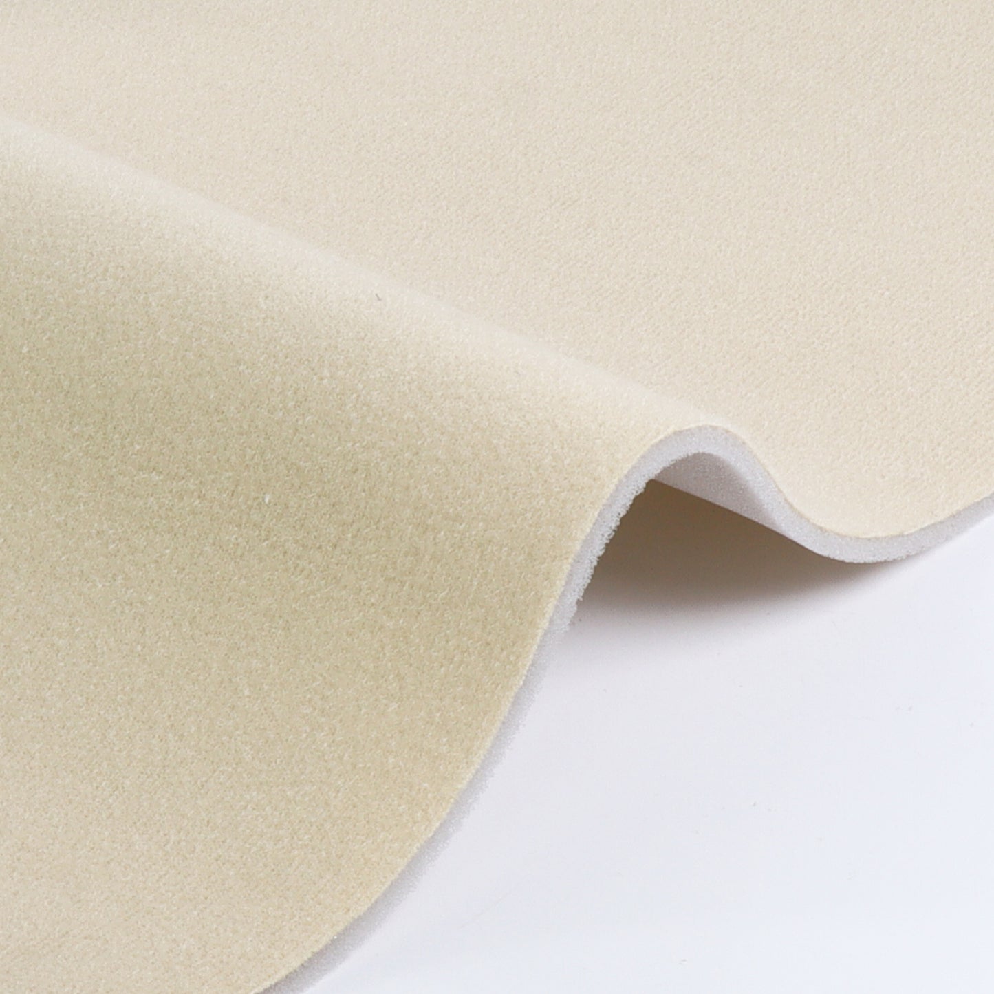 Foam Headliner Fabric Velour Car Roof Lining Materials Replace Sag-Velour Beige