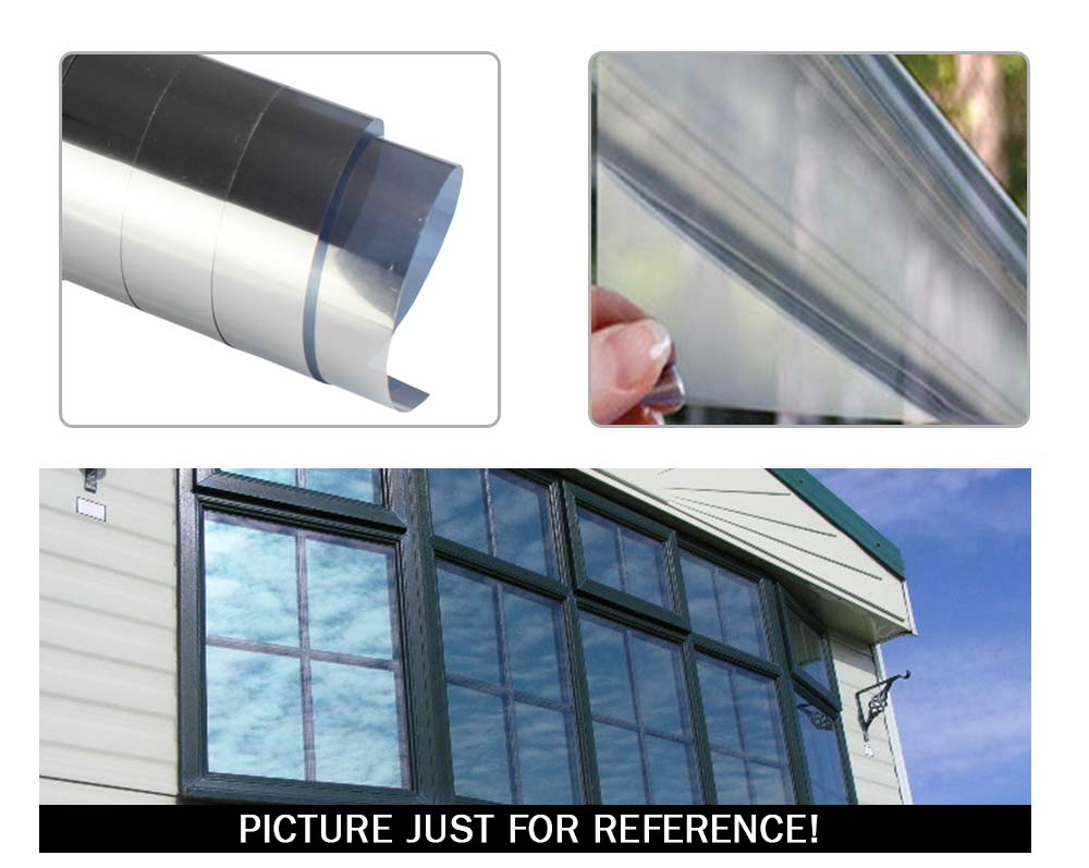 House Window Tint One Way Film Explosion-proof Decoration Room Resist UV Rays