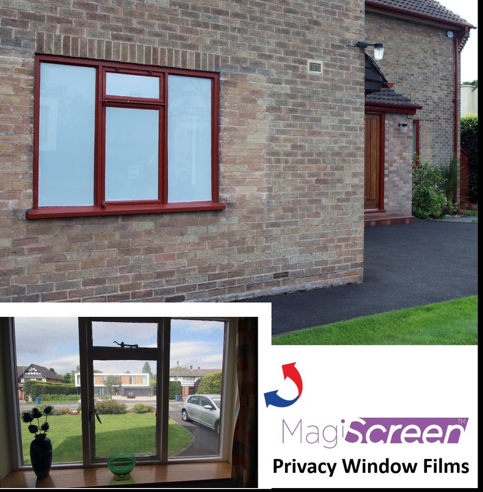 Home Tinting Privacy Window Film One Way Mirror Glass Tint Residential UV Block