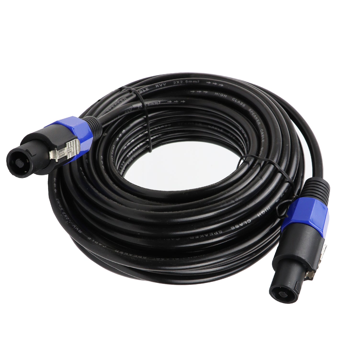15M Speakon to Speakon Cables Wire Professional Audio Cord Extension Wire Female to Female Connector