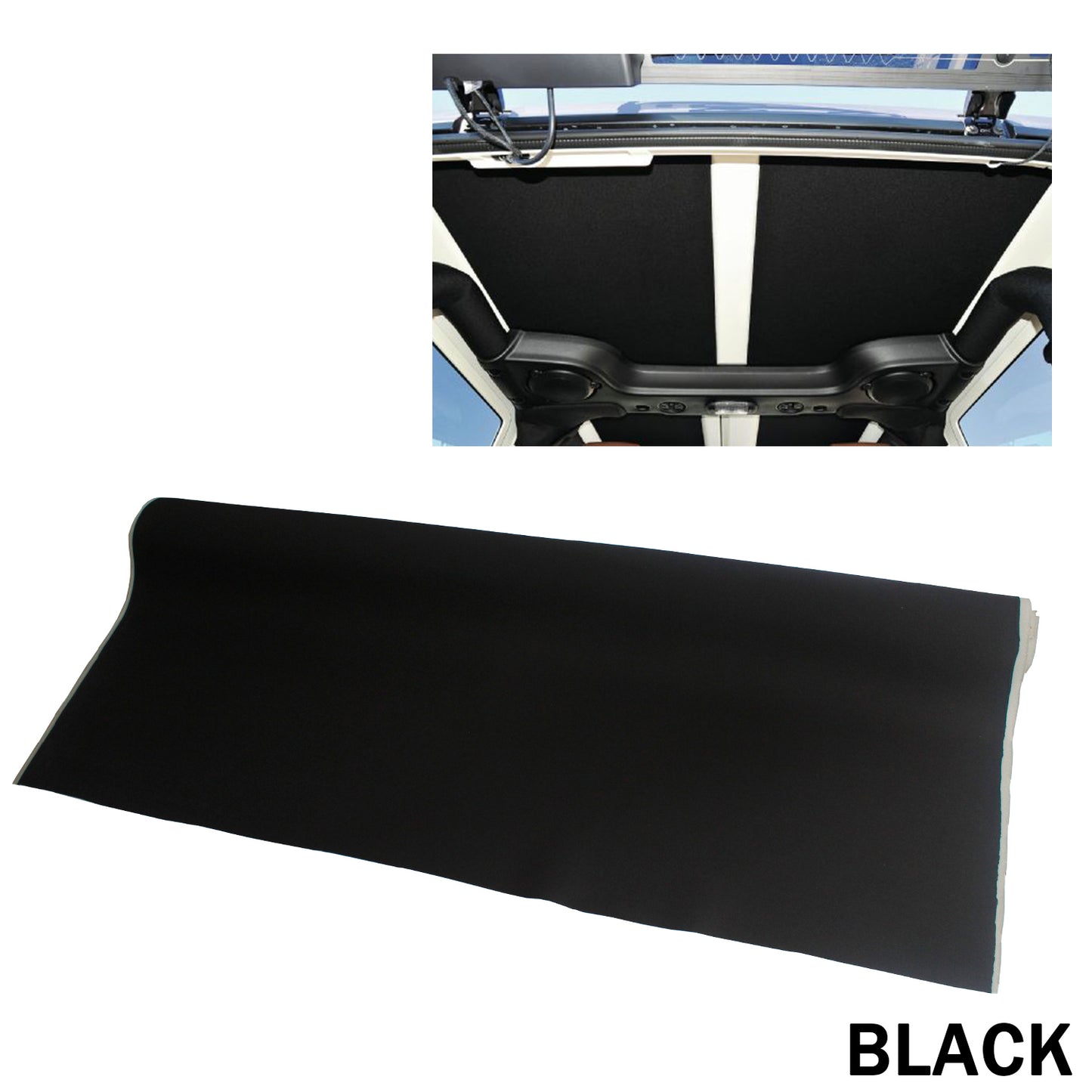 Car Headliner Fabric Replacement Repair Sagging Enhance Interior Roof Liner Foam