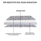 EPE Foam Double Reflective Foil Heat Barrier Home House Roof Window Insulation