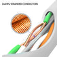 Cat6 Ethernet Network LAN Cable Faster Connection Shielded for Outdoor&Indoor