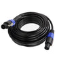 15M Speakon to Speakon Cables Wire Professional Audio Cord Extension Wire Female to Female Connector