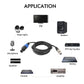 3Meter Speakon Cables to XLR Patch Cord Extension Convert Wire