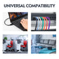 Cat6 Ethernet Network LAN Cable Faster Connection Shielded for Outdoor&Indoor Black-5.2M