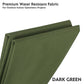 Outdoor Waterproof Fabric Canvas Materials Canopy Bimini Top Marine Craft Cover